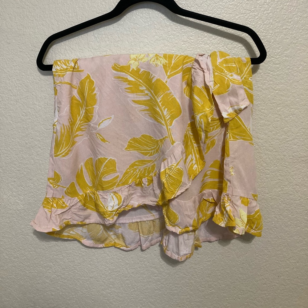 Flirty wrap skirt